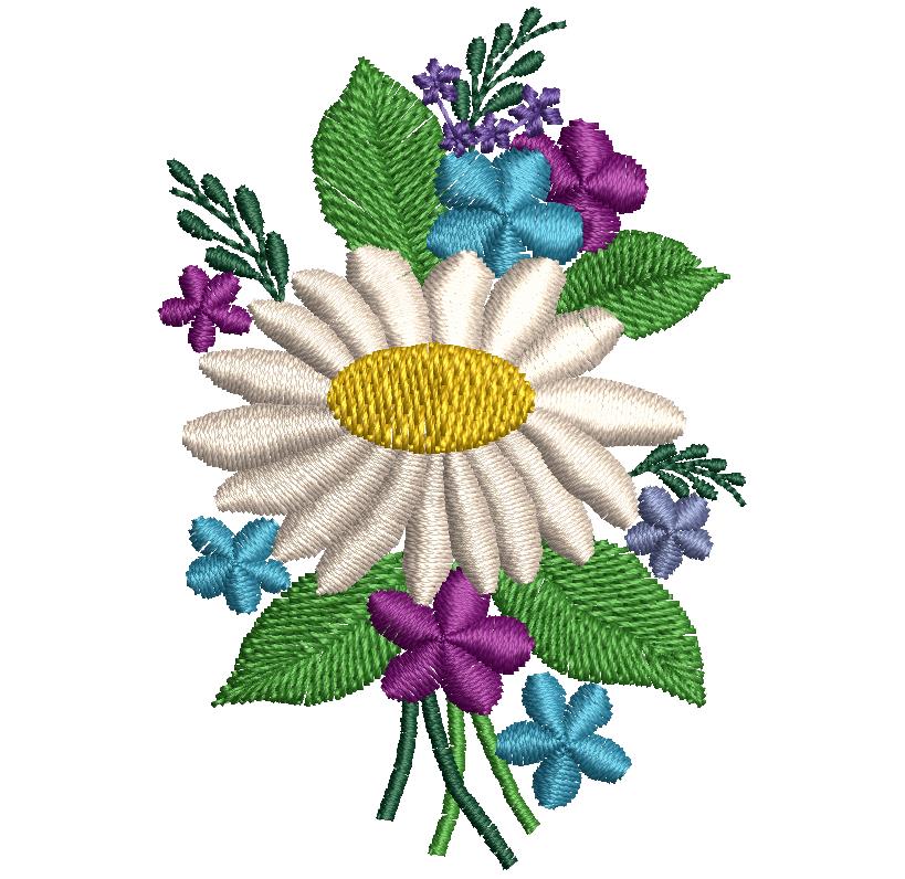 Flower Design Embroidery Part 31
